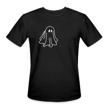 Ghost - Men's Moisture Wicking Performance T-Shirt - black - Front - Jackson (183cm)