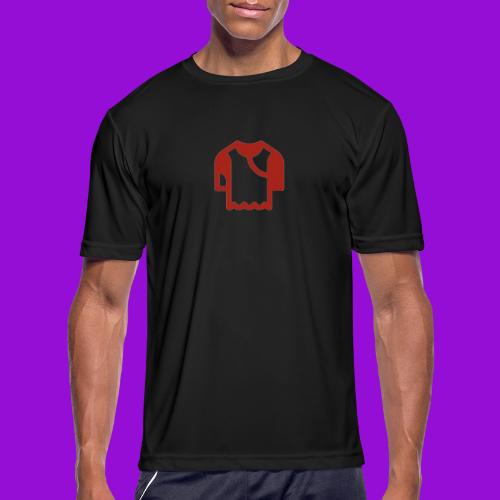 Logo outline - Men's Moisture Wicking Performance T-Shirt