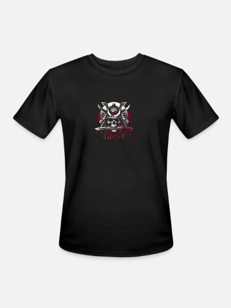 Samurai's Last Stand - Men's Moisture Wicking Performance T-Shirt - black