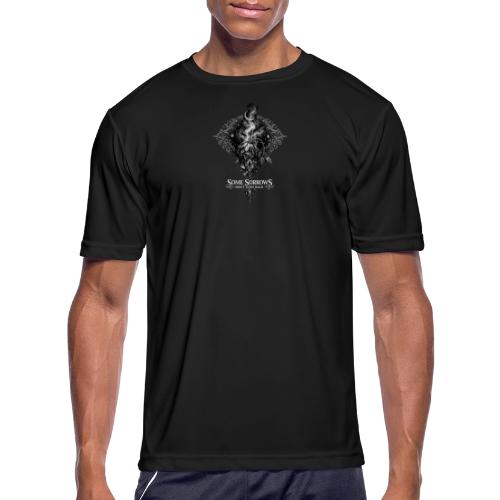 Wilted Rose Turning | Some sorrows don't echo back - Men's Moisture Wicking Performance T-Shirt