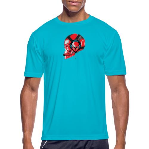 red head gaming logo no background transparent - Men's Moisture Wicking Performance T-Shirt