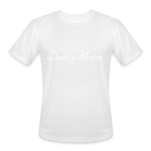 dualmotor - Men's Moisture Wicking Performance T-Shirt