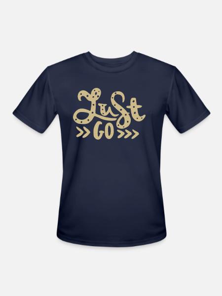 just Go - Men's Moisture Wicking Performance T-Shirt - navy
