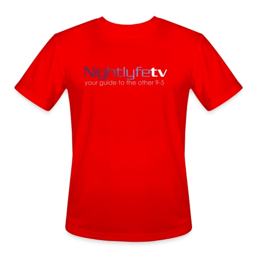 NTV Logo Full - Men's Moisture Wicking Performance T-Shirt