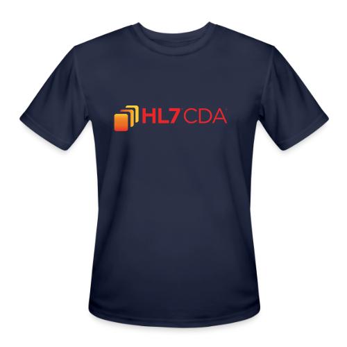 HL7 CDA Logo - Men's Moisture Wicking Performance T-Shirt