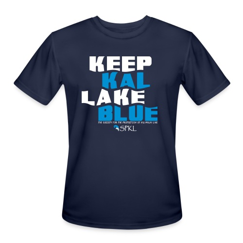 Keep Kal Lake Blue, Navy Women's Hoodie - Men's Moisture Wicking Performance T-Shirt