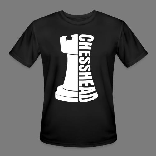 Chesshead Design for Chess Fans - Men's Moisture Wicking Performance T-Shirt