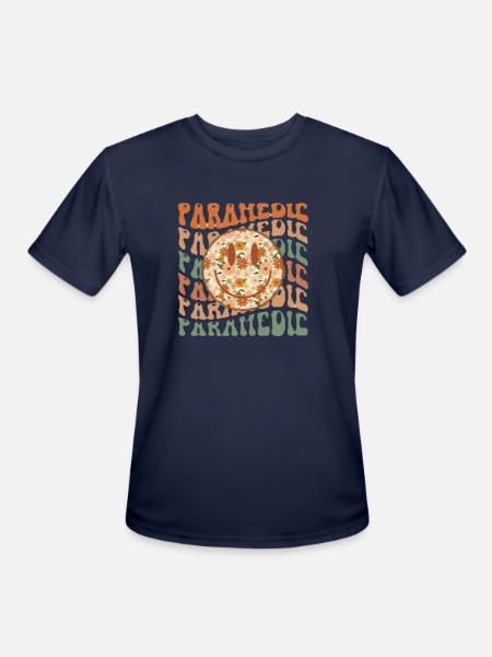 Paramedic - Men's Moisture Wicking Performance T-Shirt - navy