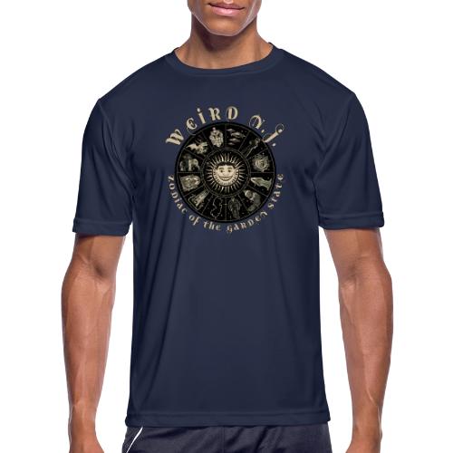 Weird NJ – Zodiac of the Garden State - Men's Moisture Wicking Performance T-Shirt
