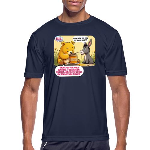Honey Bear - Fire Tyrants - Men's Moisture Wicking Performance T-Shirt