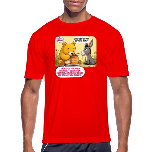 Honey Bear - Fire Tyrants - Men's Moisture Wicking Performance T-Shirt