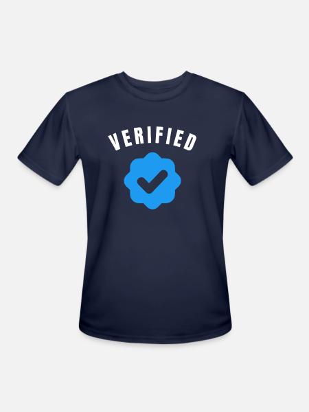 Appreciated Feedback Verified Tweet - Men's Moisture Wicking Performance T-Shirt - navy