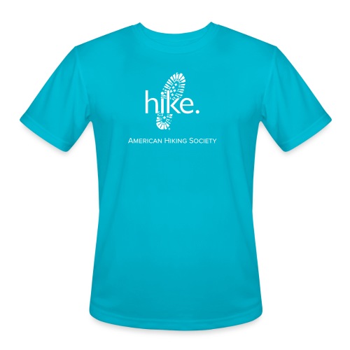 hike. - Men's Moisture Wicking Performance T-Shirt