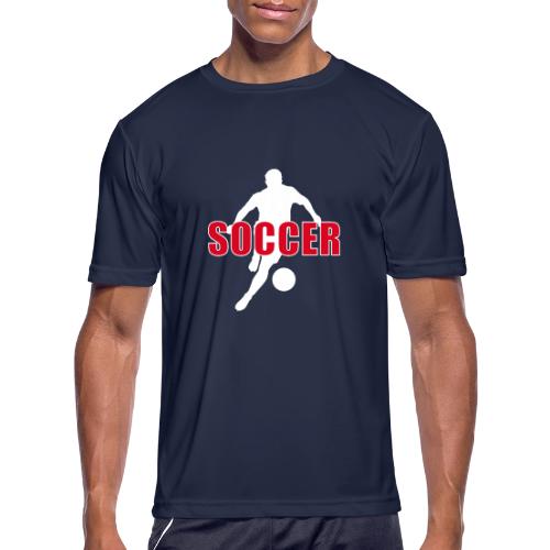 Power Kick Soccer - Men's Moisture Wicking Performance T-Shirt