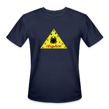 Fear Not - Men's Moisture Wicking Performance T-Shirt - navy - Front - Jackson (183cm)