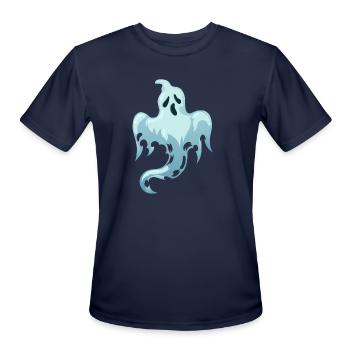 Ghost - Men's Moisture Wicking Performance T-Shirt - navy - Front - Jackson (183cm)