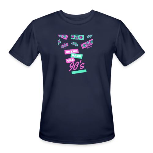 Bring Back The 90s Nostalgia Design| Retro 90s Art - Men's Moisture Wicking Performance T-Shirt