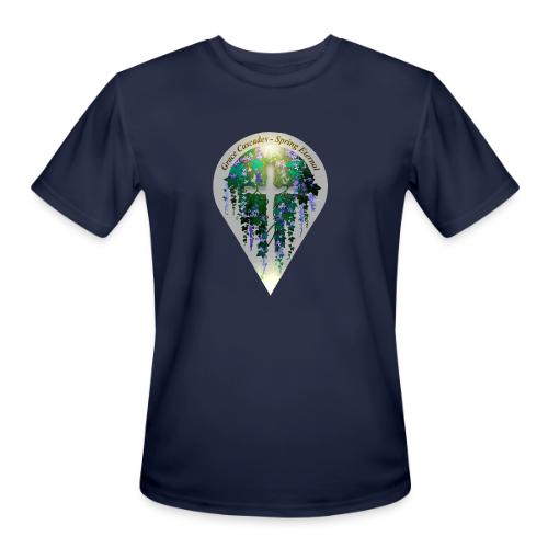 Easter Grace Cascades Vine T Shirt, Renewal Gift - Men's Moisture Wicking Performance T-Shirt