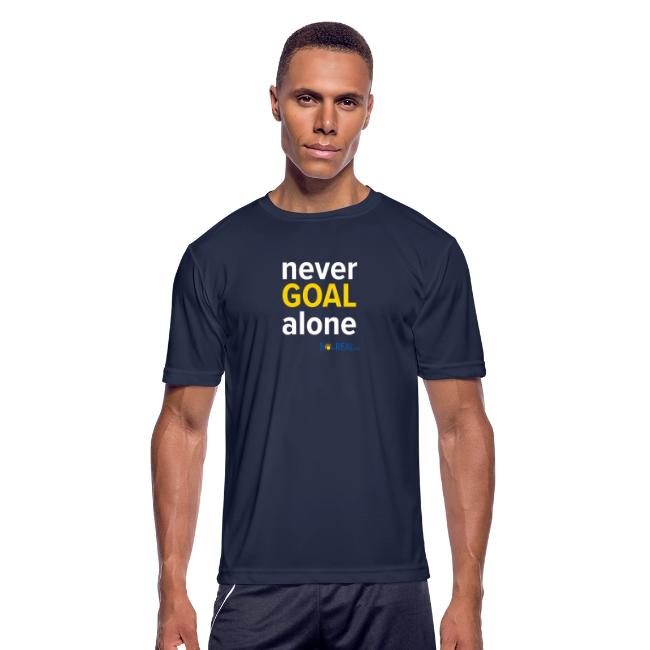 Never GOAL Alone - Black/Navy