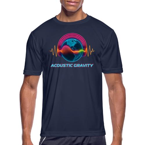 Earth's Headphones - Men's Moisture Wicking Performance T-Shirt