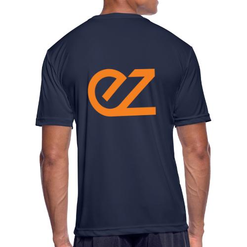 EZ Logos - White - Men's Moisture Wicking Performance T-Shirt