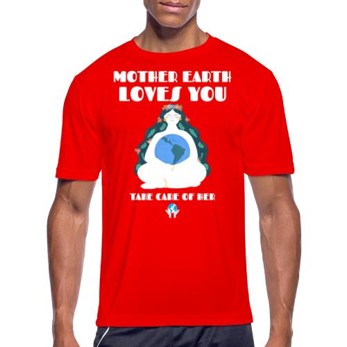 Mother Earth - Men's Moisture Wicking Performance T-Shirt