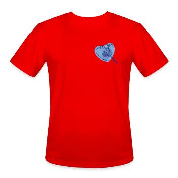 Copy_of_Vanessa_M - Men's Moisture Wicking Performance T-Shirt - red - Front - Jackson (183cm)