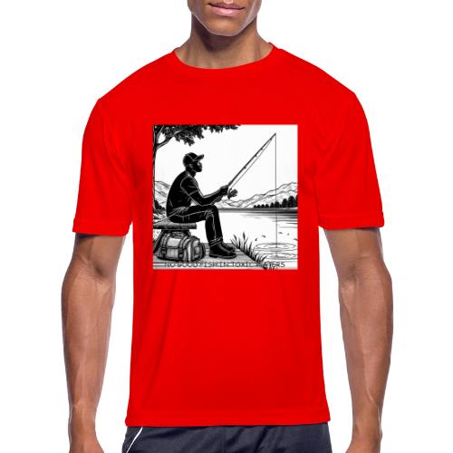 No Good Fish in Toxic Waters - Men's Moisture Wicking Performance T-Shirt