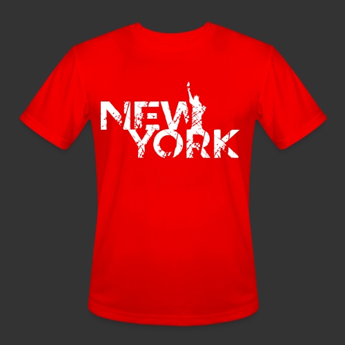 New York (Flexi Print) - Men's Moisture Wicking Performance T-Shirt