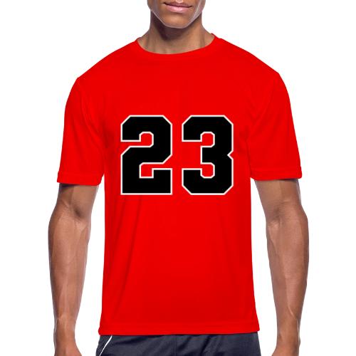 Varsity Number 23 Athletic Style - Men's Moisture Wicking Performance T-Shirt
