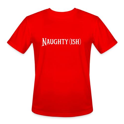 Naughtyish White - Men's Moisture Wicking Performance T-Shirt