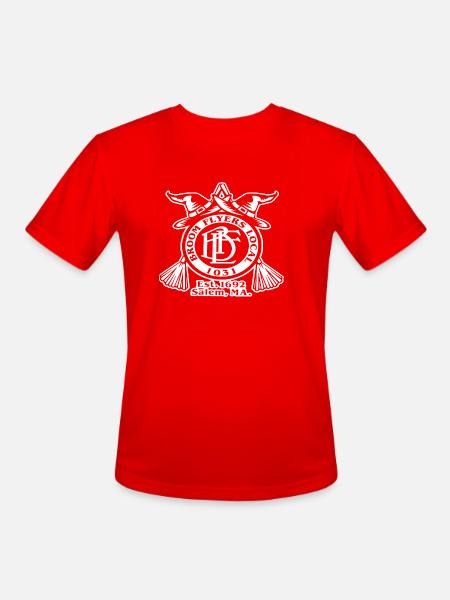 Broom Flyers - Men's Moisture Wicking Performance T-Shirt - red