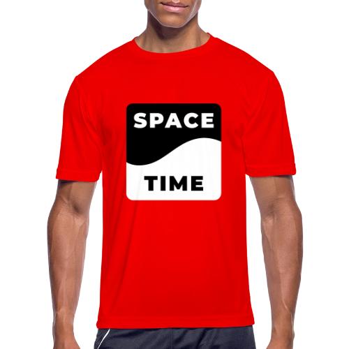 Space-time: Warped Reality - Men's Moisture Wicking Performance T-Shirt