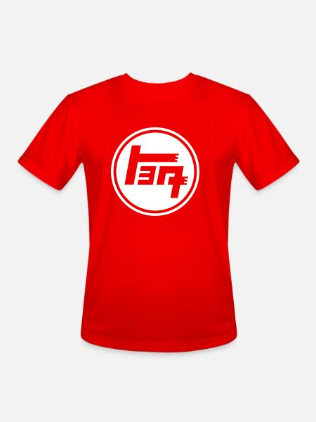 Toyota TEQ Logo - Men's Moisture Wicking Performance T-Shirt - red