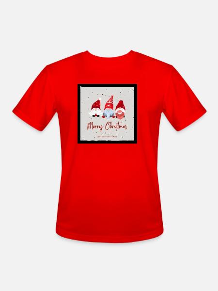 marry - Men's Moisture Wicking Performance T-Shirt - red