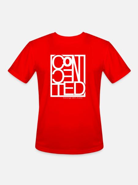 Connected - Men's Moisture Wicking Performance T-Shirt - red