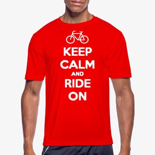 keep_calm_and_ride_on - Men's Moisture Wicking Performance T-Shirt