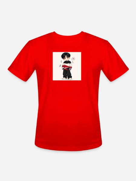 Marvellous charm - Men's Moisture Wicking Performance T-Shirt - red