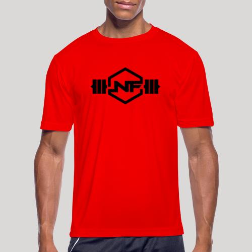 Natural Fitness Gym Logo - Men's Moisture Wicking Performance T-Shirt
