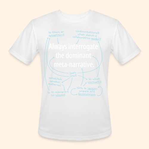 Dominant Meta-Narrative - Men's Moisture Wicking Performance T-Shirt