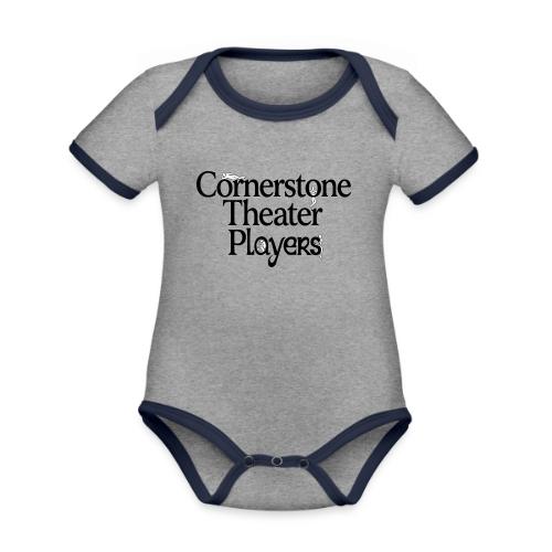 Cornerstone Theater Players - Organic Contrast SS Baby Bodysuit