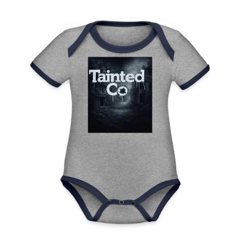 Tainted Co Town - Organic Contrast SS Baby Bodysuit