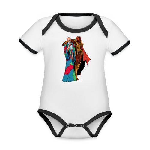 anjelicaPRO png - Organic Contrast SS Baby Bodysuit
