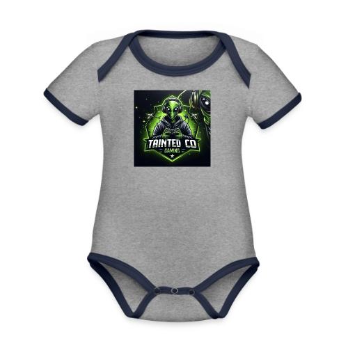 Taintedco1 - Organic Contrast SS Baby Bodysuit