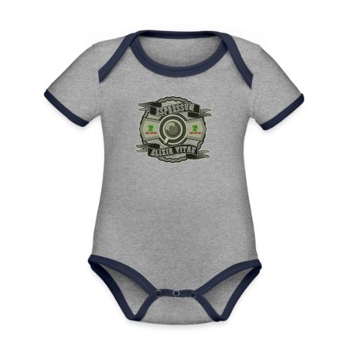 Esspressum Elixir Vitae - Organic Contrast SS Baby Bodysuit