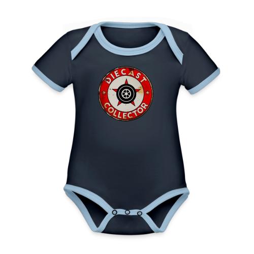 Diecast Collector Rusted Sign - Organic Contrast SS Baby Bodysuit