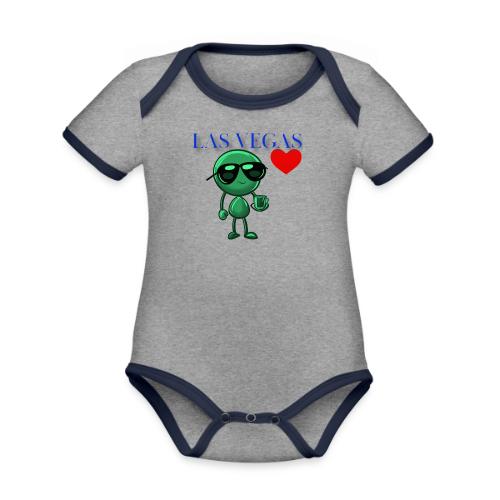 Smoon City_Las Vegas - Organic Contrast SS Baby Bodysuit