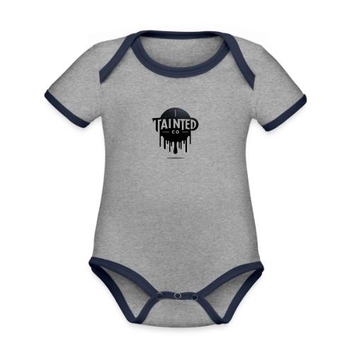 Taintedco - Organic Contrast SS Baby Bodysuit