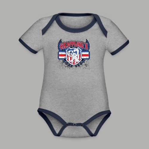 Bomber - Organic Contrast SS Baby Bodysuit