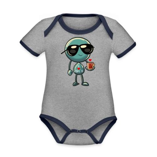 Smoon_I love Mrs S Tint - Organic Contrast SS Baby Bodysuit